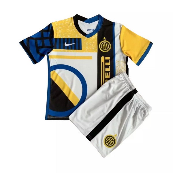Camiseta Inter Milan 4ª Niño 2020 21 Amarillo